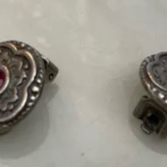 Bundle 5 clips earrings vintage - Picture 3 of 6